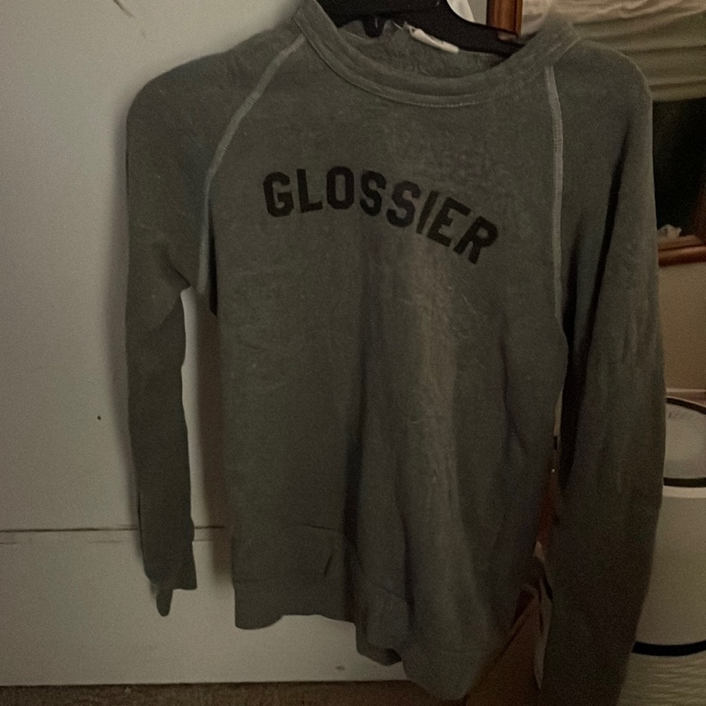 Glossier sweatshirt